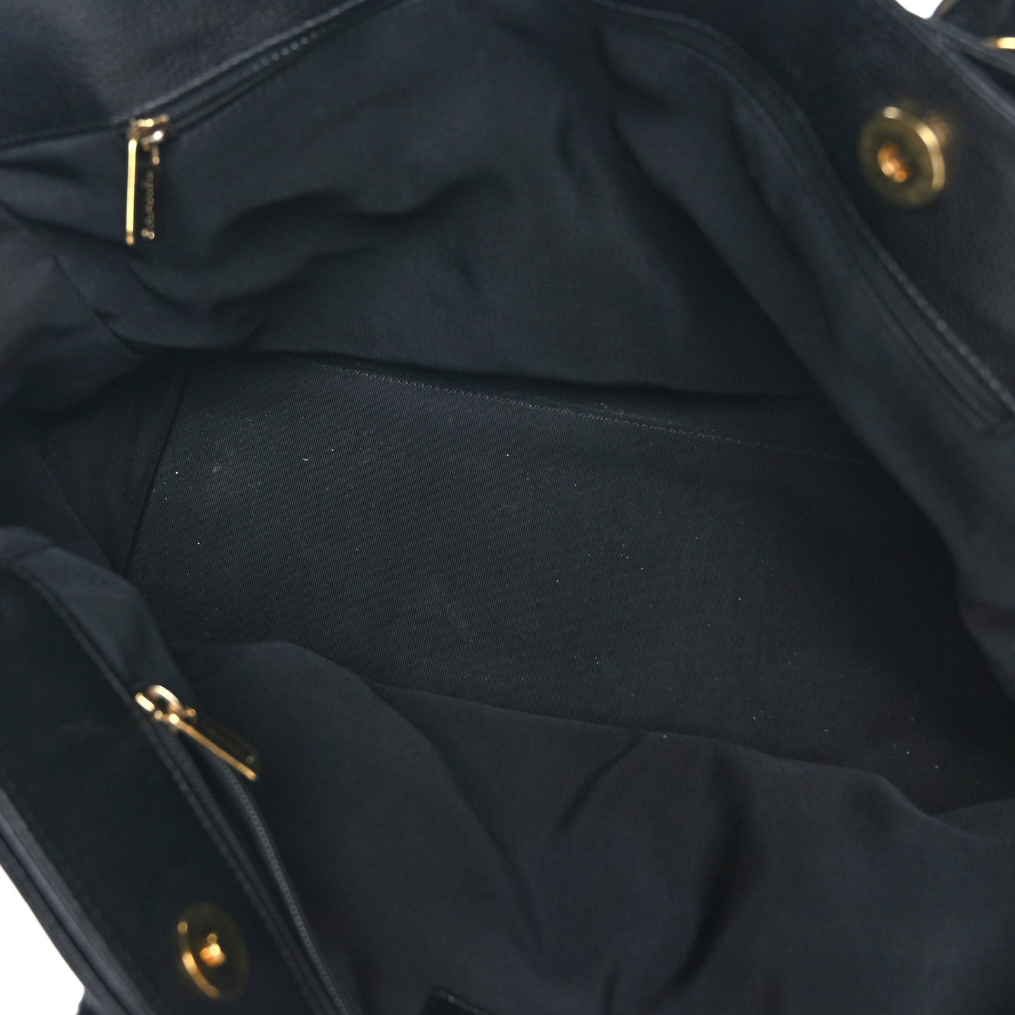 Deerskin Cerf Executive Shopper Tote Black