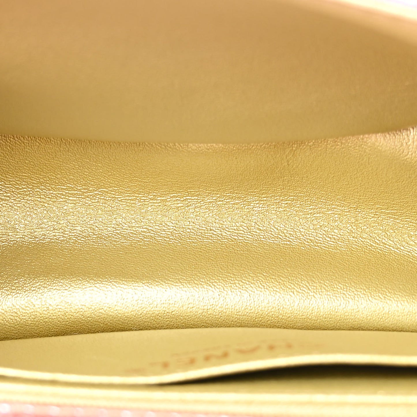 Metallic Goatskin Quilted Mini 2.55 Reissue Flap Multicolor