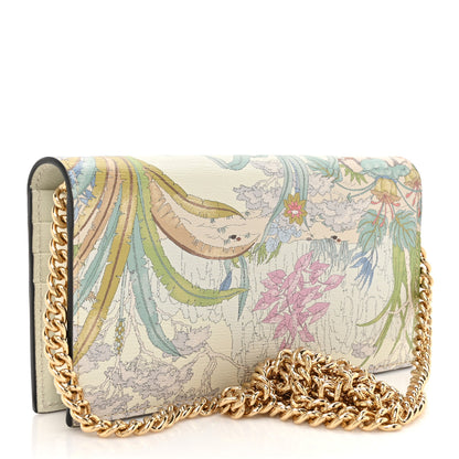 Gucci Calfskin Tiger Print Horsebit 1955 Wallet On Chain Multicolor 3 of 17