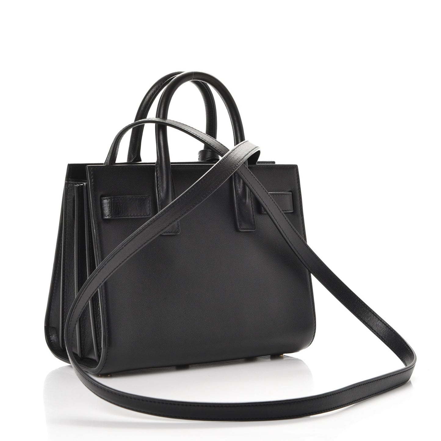 Calfskin Nano Sac de Jour Black