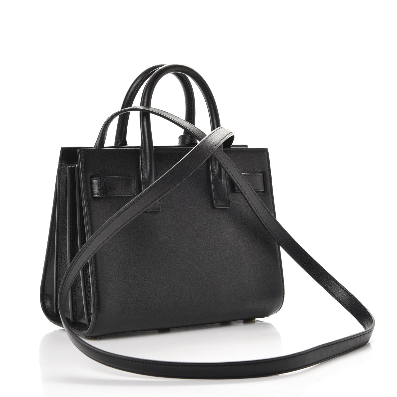 Saint Laurent Calfskin Nano Sac de Jour Black 3 of 7