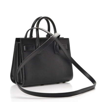Saint Laurent Calfskin Nano Sac de Jour Black 3 of 7
