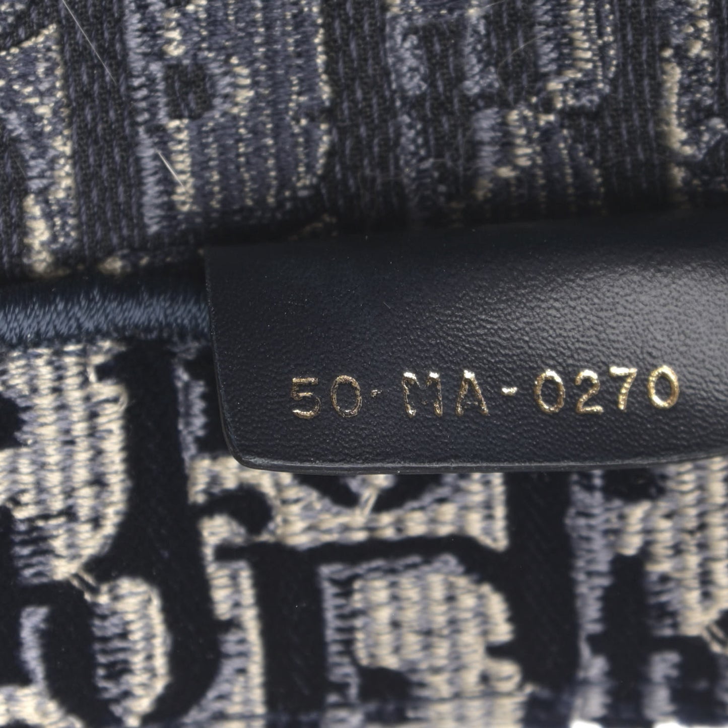 Oblique Velvet Book Tote Blue Multicolor