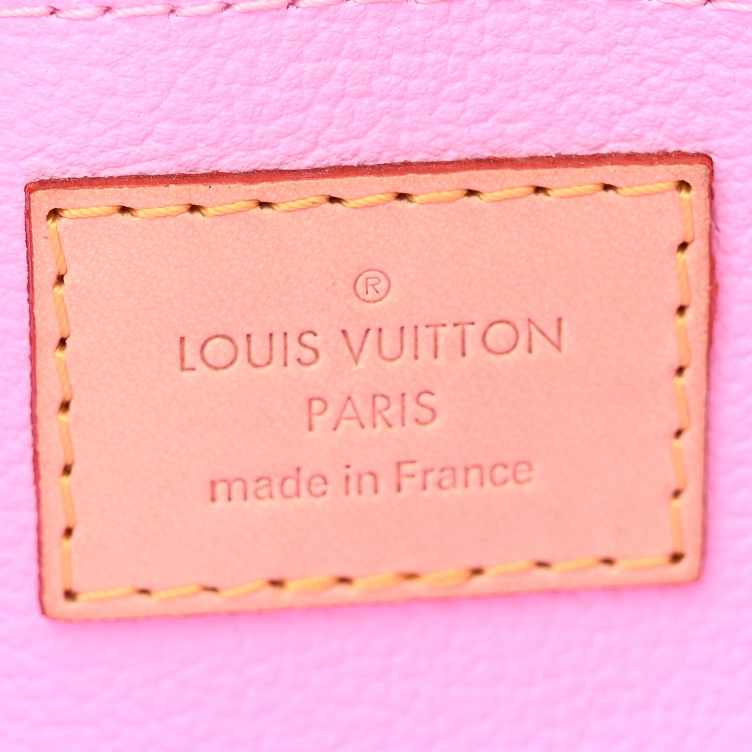 Louis Vuitton Monogram Multicolor Cosmetic Pouch White Litchi 6 of 7