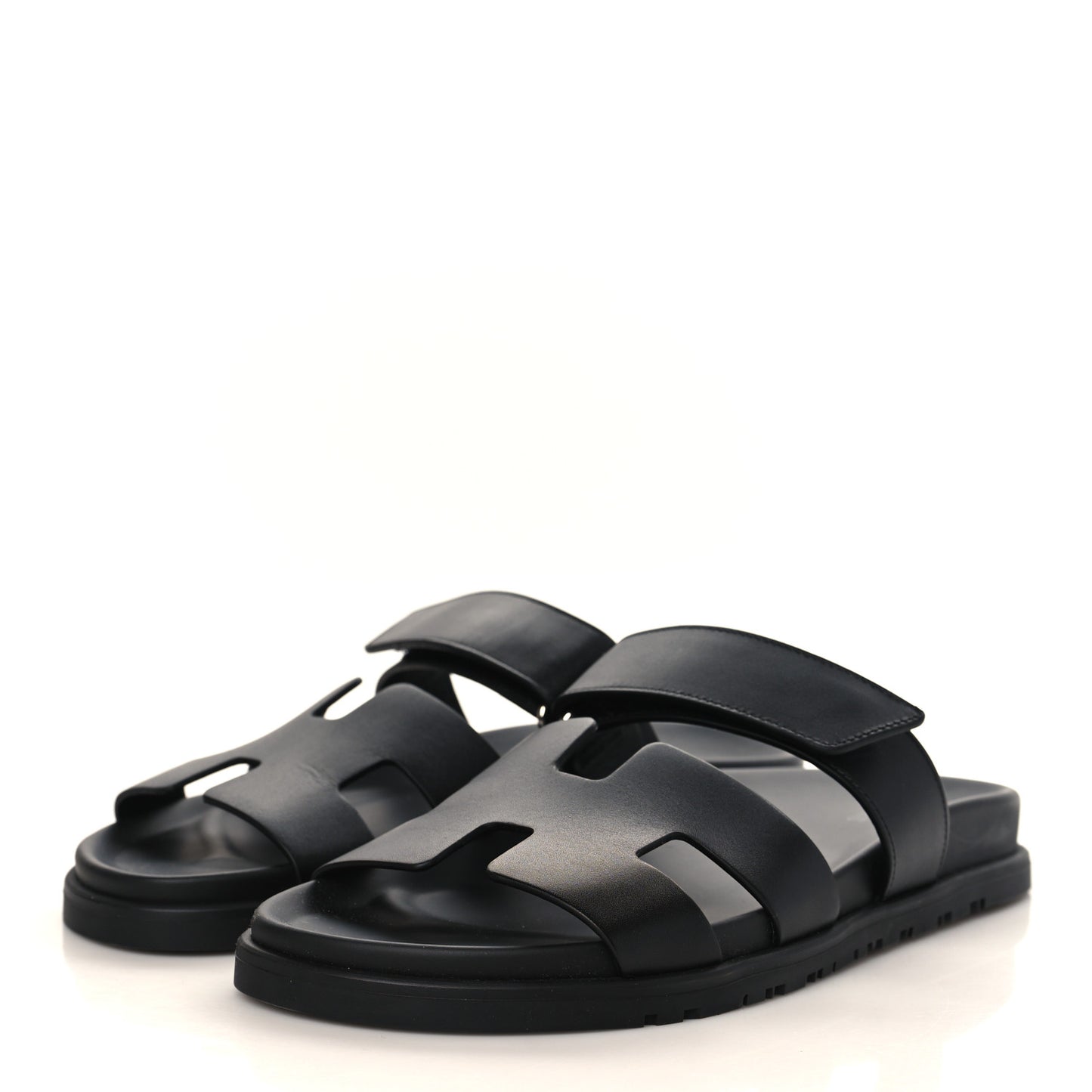 Calfskin Womens Chypre Sandals 39 Black