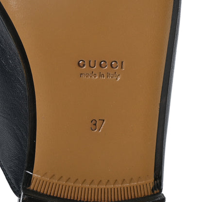 Gucci Malaga Kid Womens Princetown Slippers 37 Blue 8 of 12