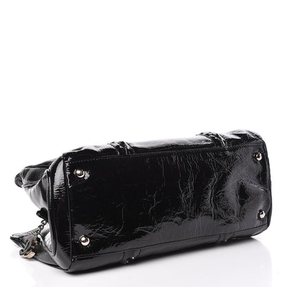 Chanel Patent Calfskin Small Luxe Ligne Tote Black 4 of 11