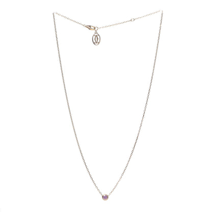 Cartier 18K Pink Gold Pink Sapphire D'Amour Pendant Necklace 3 of 5
