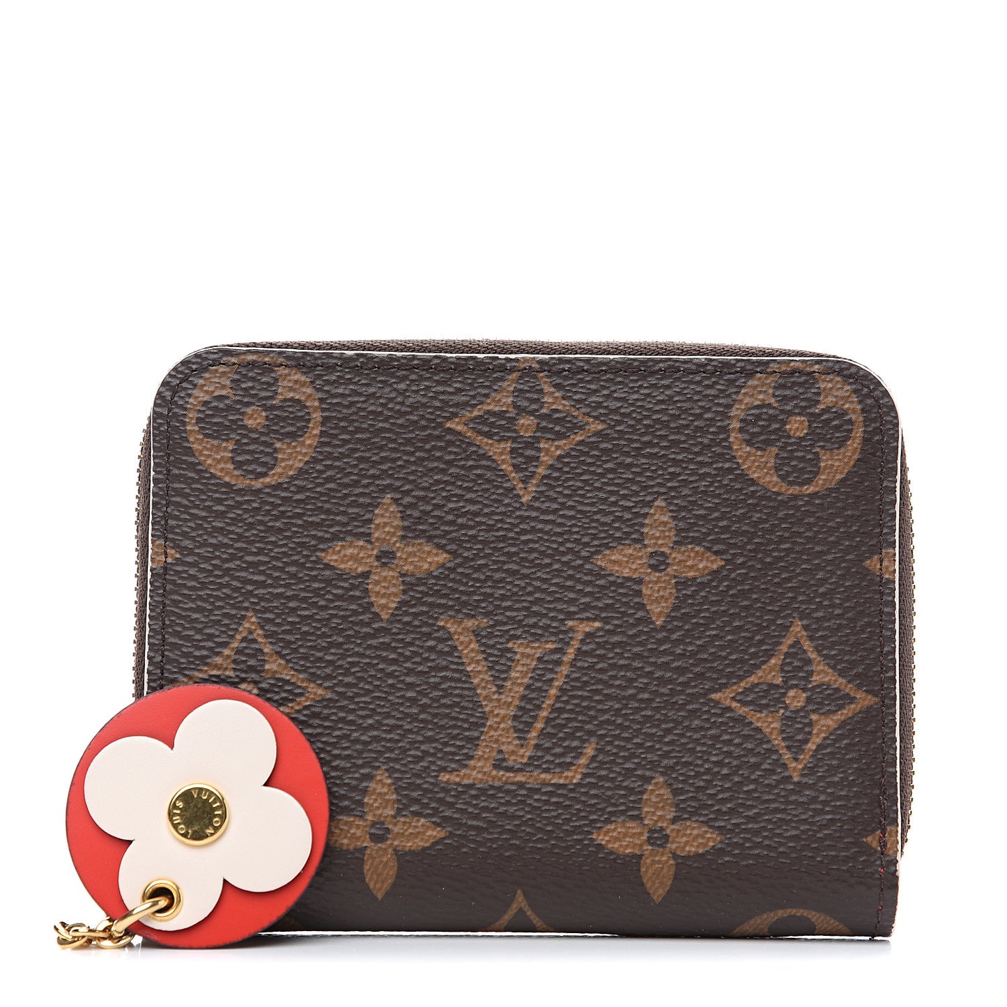 Monogram Bloom Flower Zippy Coin Purse