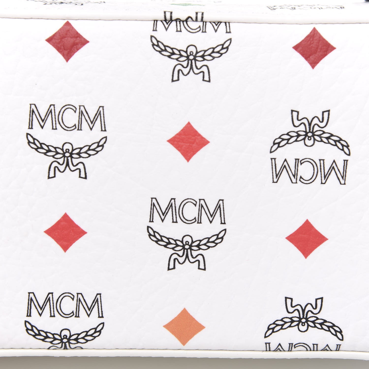 MCM Visetos Rockstar Vanity Case White 9 of 9