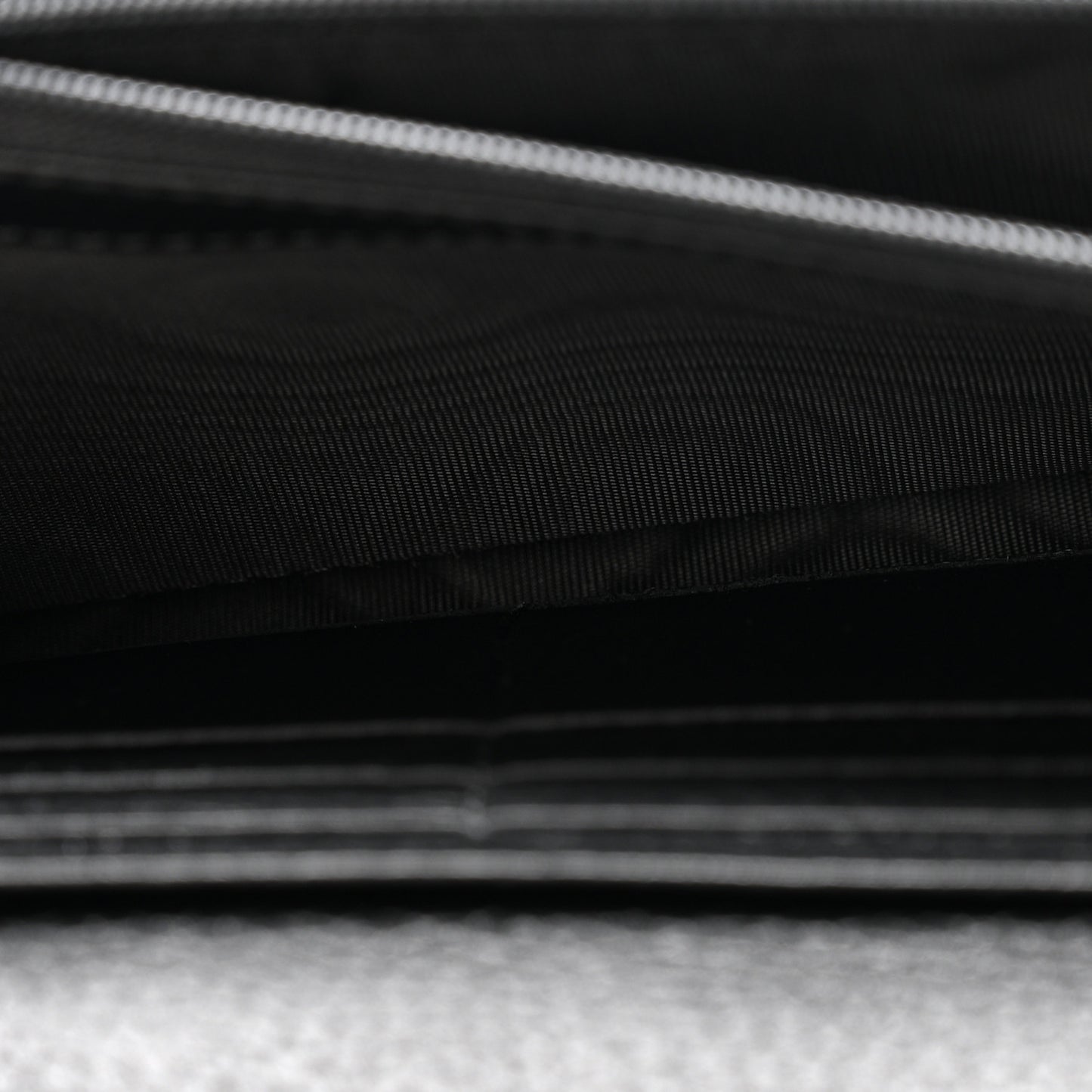 Pebbled Calfskin Large Soho Continental Wallet Black