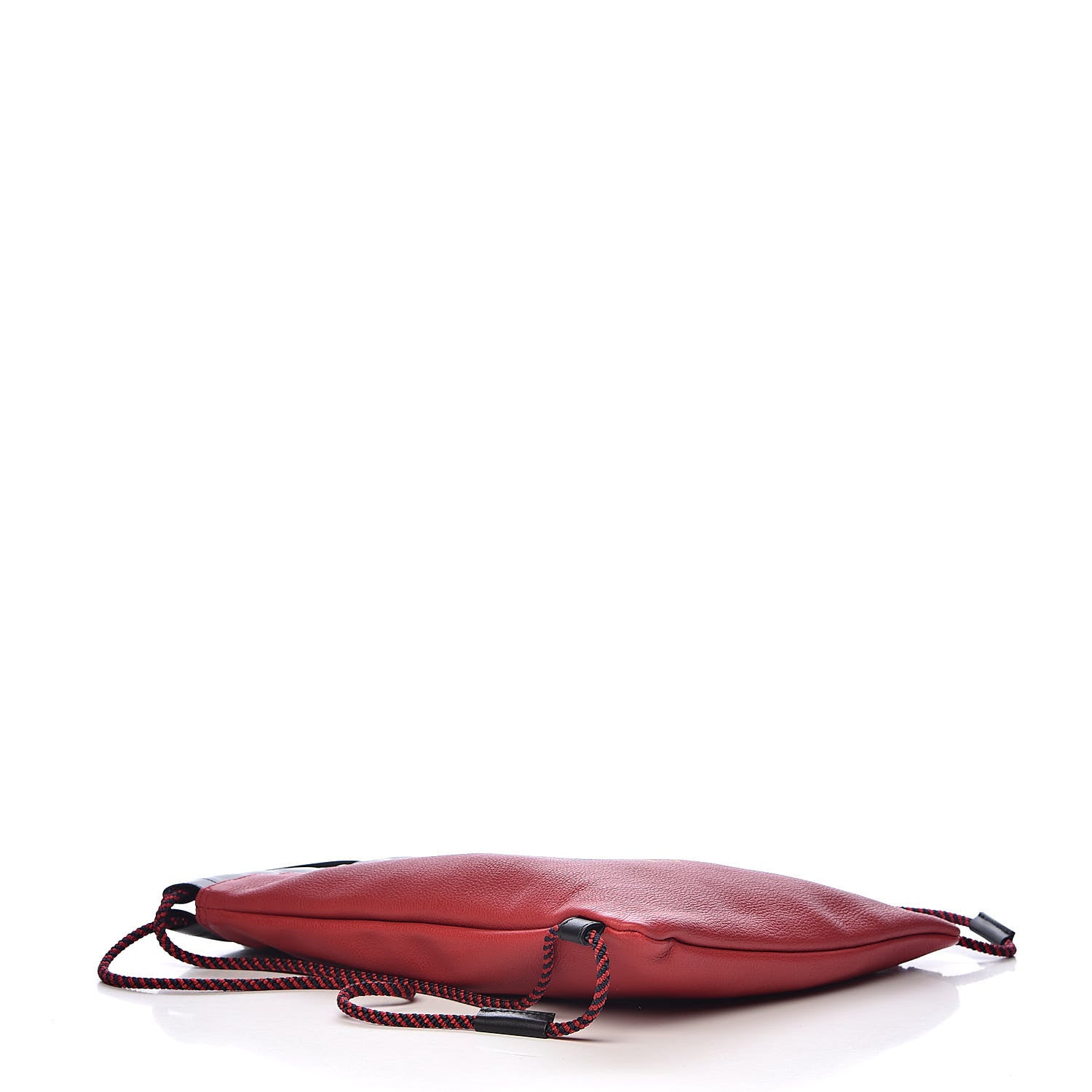 Gucci Calfskin Mens Logo Drawstring Backpack Red 5 of 11