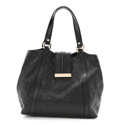Gucci Guccissima Medium New Ladies Tote Black 1 of 12