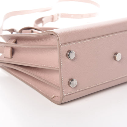 Saint Laurent Grained Calfskin Nano Sac De Jour Antique Rose 5 of 14