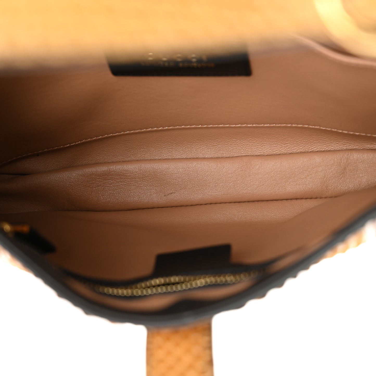 Snakeskin Small Jackie 1961 Hobo Brown