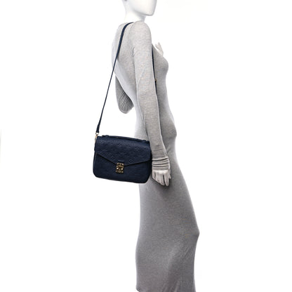 Louis Vuitton Empreinte Pochette Metis Navy 2 of 10