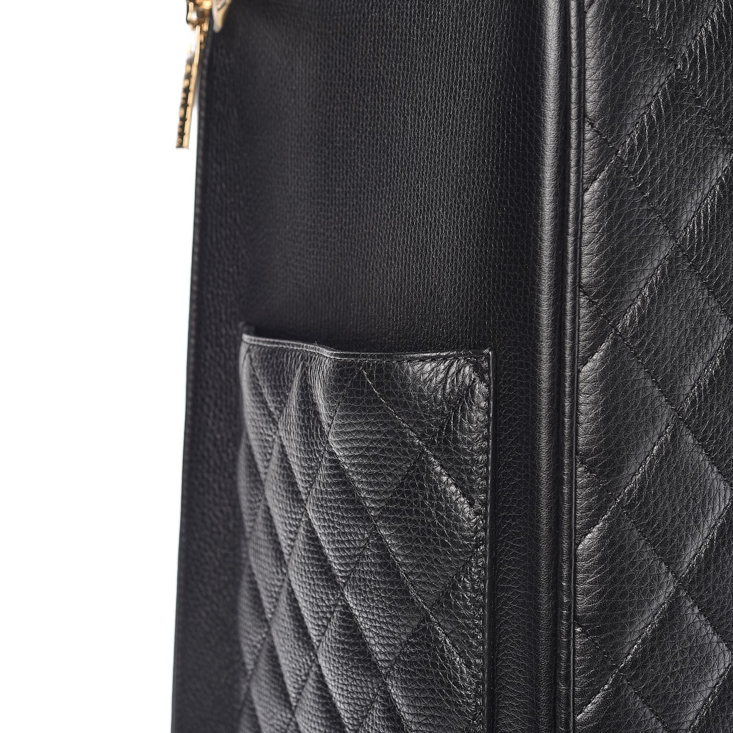 Chanel Calfskin Quilted Coco Case Trolley Black 13 of 15