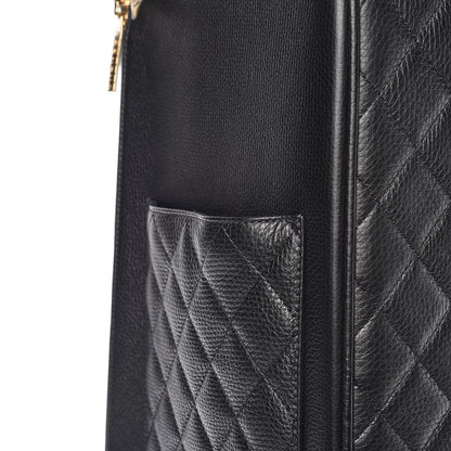 Chanel Calfskin Quilted Coco Case Trolley Black 13 of 15