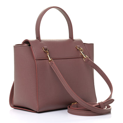 Celine Grained Calfskin Nano Belt Bag Vintage Pink 3 of 5