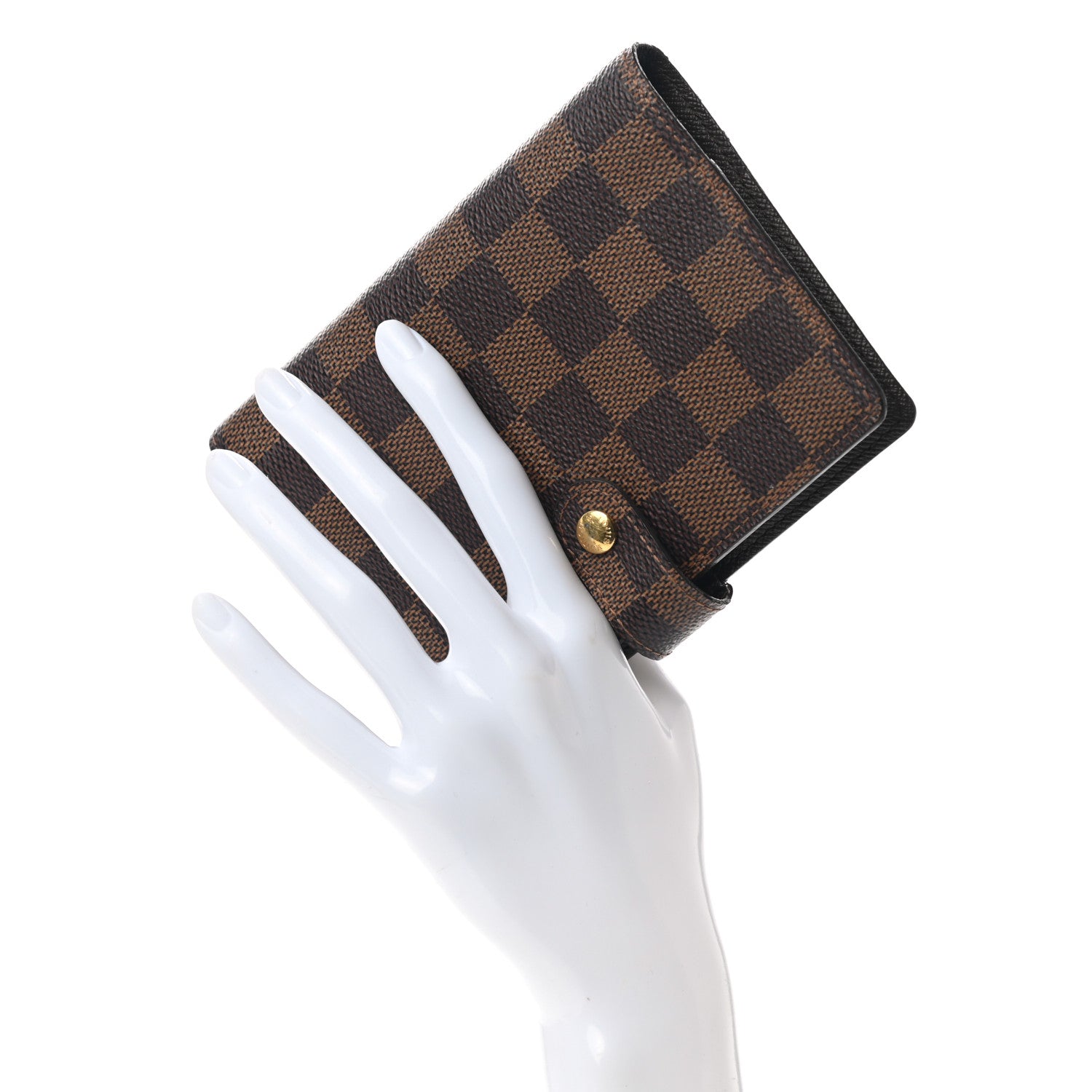 Louis Vuitton Damier Ebene Small Ring Agenda Cover 2 of 9