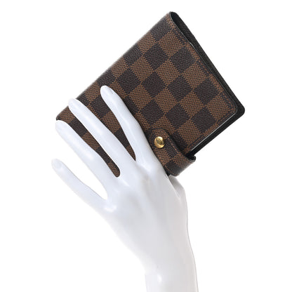 Louis Vuitton Damier Ebene Small Ring Agenda Cover 2 of 9