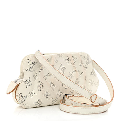 Louis Vuitton Mahina Scala Mini Pouch Snow White Arizona 3 of 11