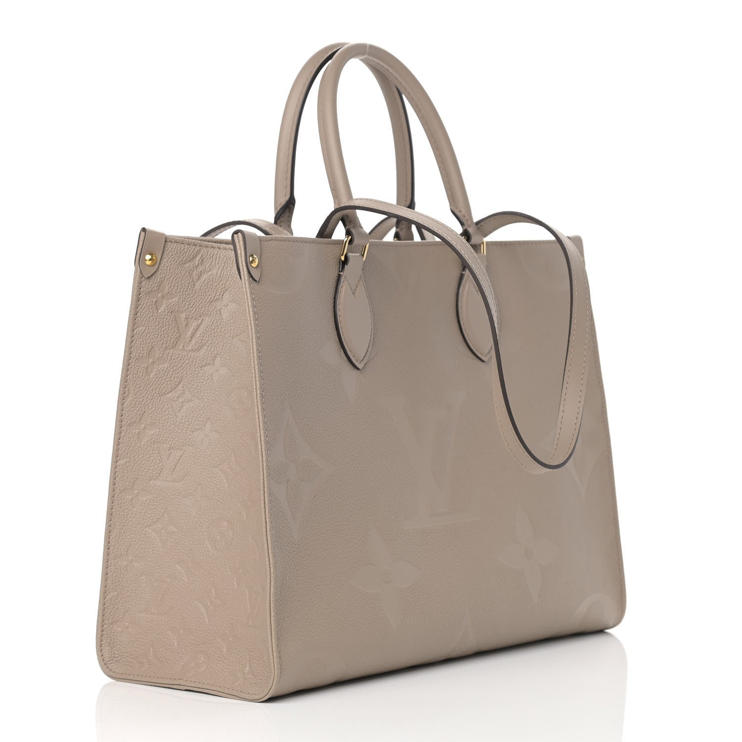 Louis Vuitton Empreinte Monogram Giant Onthego MM Tourterelle 3 of 8