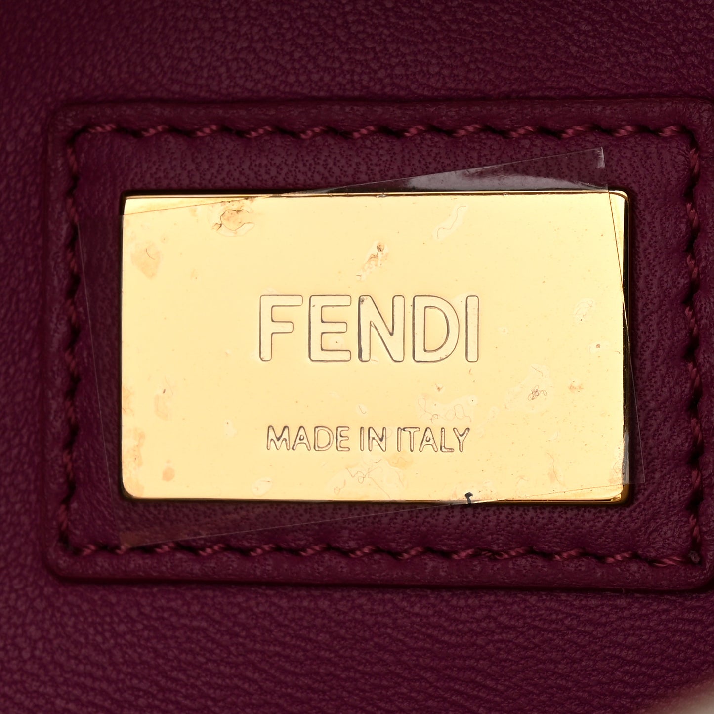 Vitello Seta Shiny Nappa Medium Peekaboo Iconic Satchel Grigio Polvere Magenta
