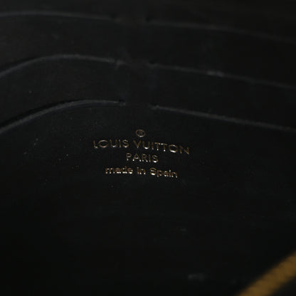 Louis Vuitton Damier Ebene Vavin Chain Wallet Black 6 of 12