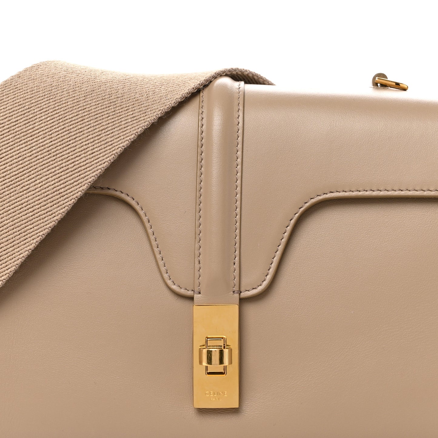 Smooth Calfskin Teen Soft 16 Shoulder Bag Safari