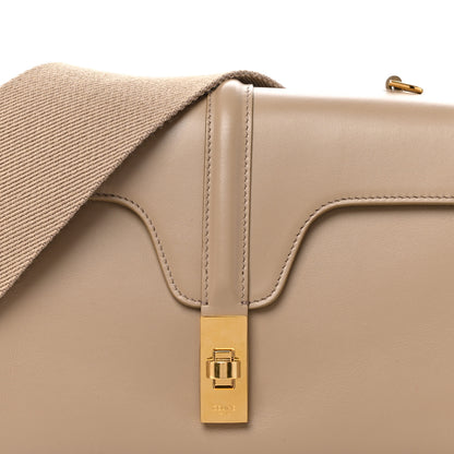 Celine Smooth Calfskin Teen Soft 16 Shoulder Bag Safari 8 of 12