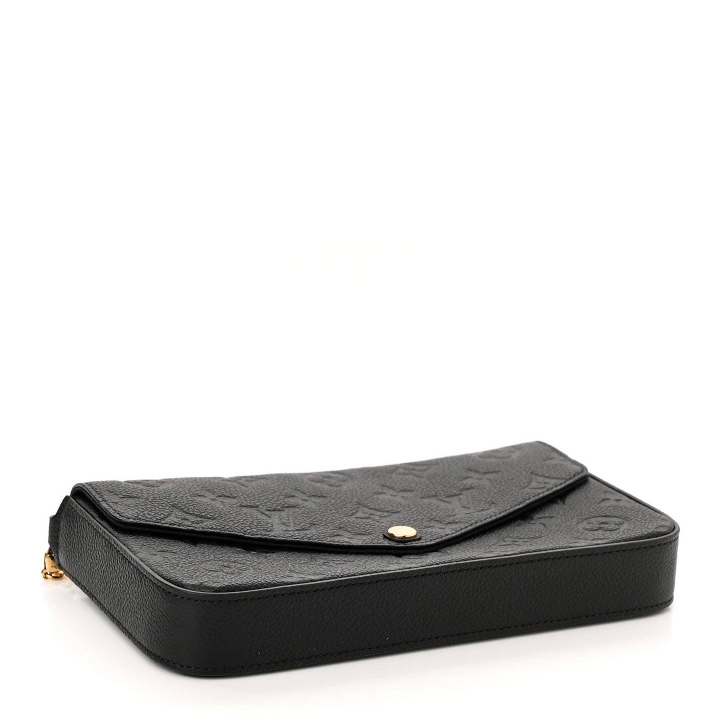 Empreinte Pochette Felicie Chain Wallet Black