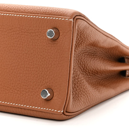 Hermes Togo Kelly Retourne 25 Gold 10 of 11