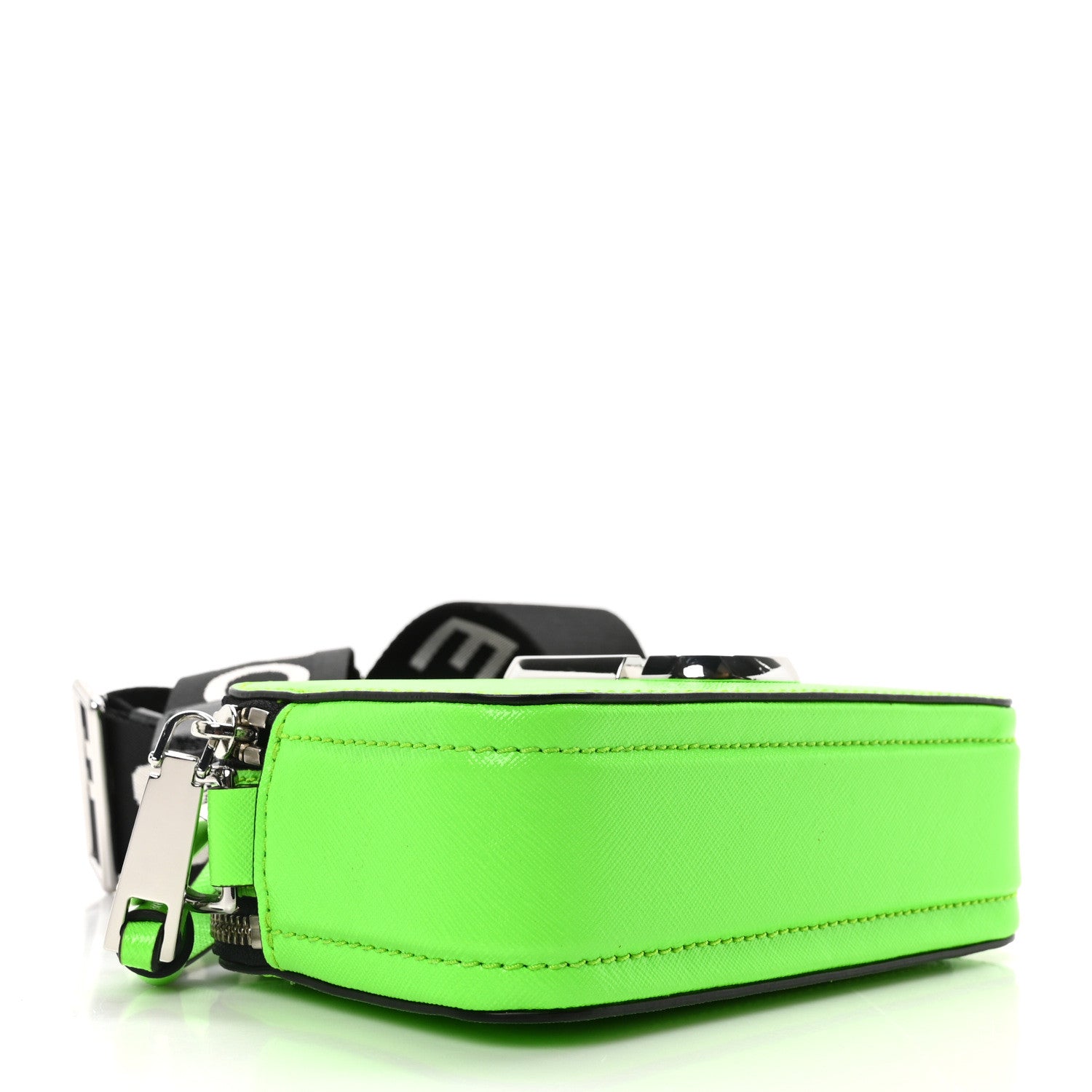 Marc Jacobs Saffiano Small Snapshot Camera Bag Bright Green 4 of 9