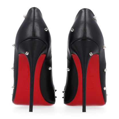 Christian Louboutin Kid Degraspike 120 Pumps 40 Black 6 of 9