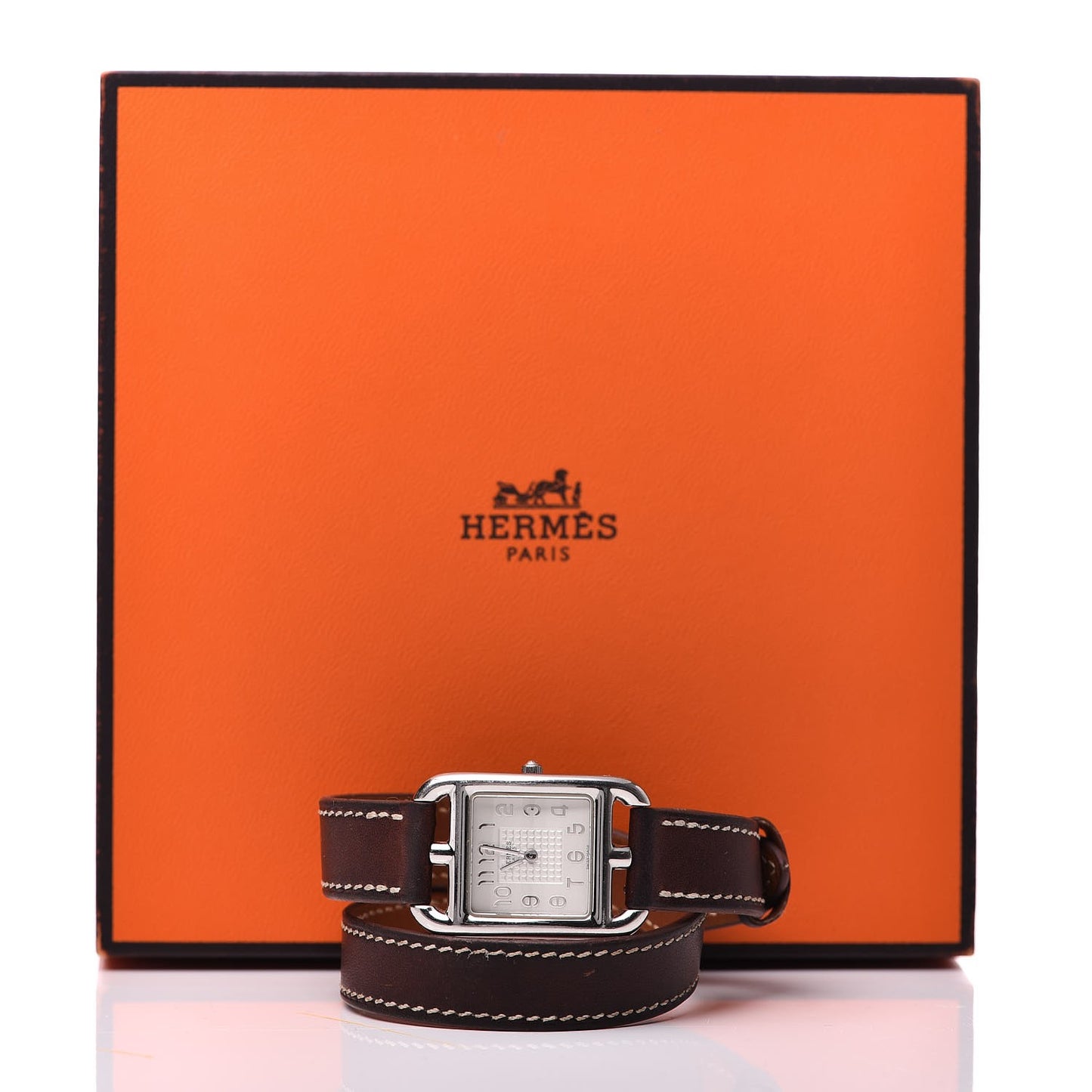 Stainless Steel Barenia 23mm Cape Cod Double Tour Quartz Watch Fauve