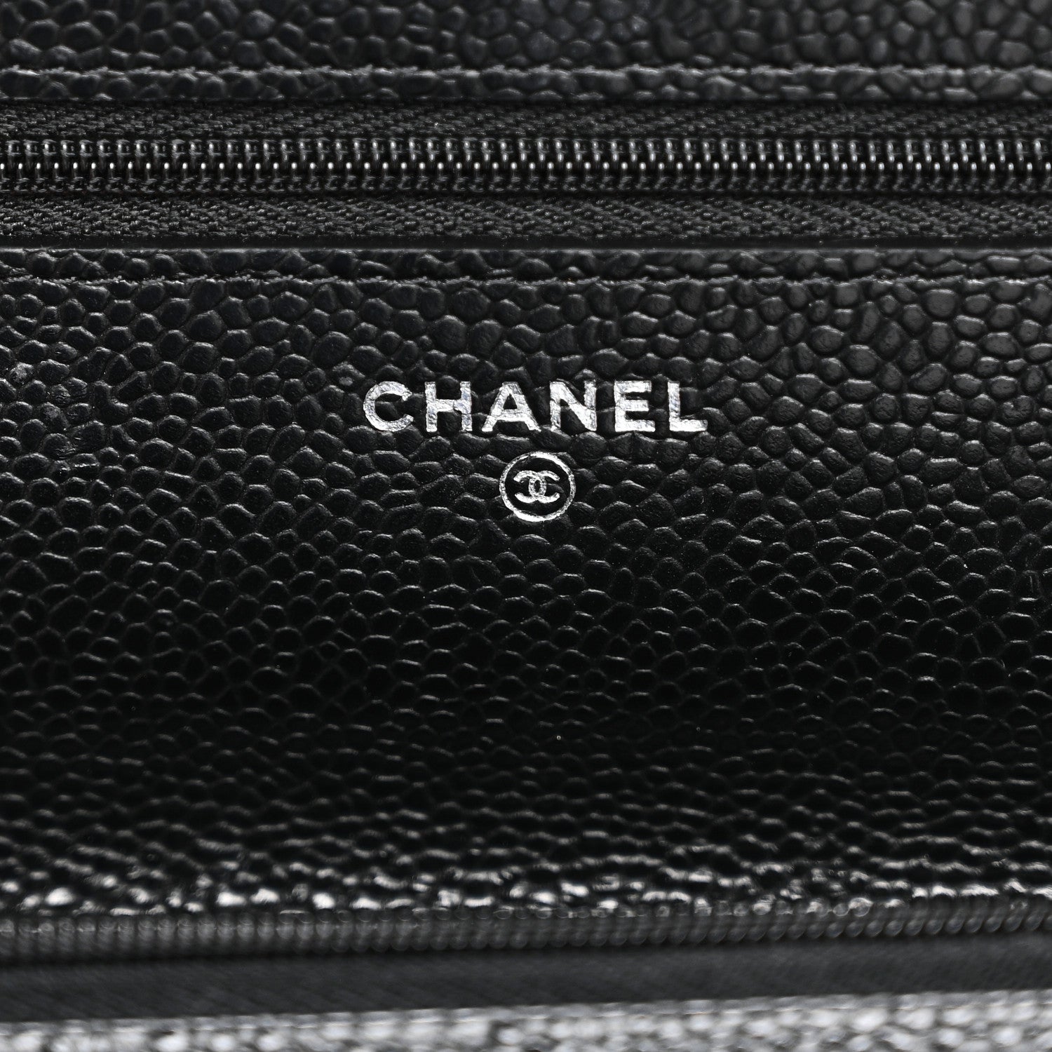 Chanel Caviar Quilted Wallet on Chain WOC Black 6 of 11