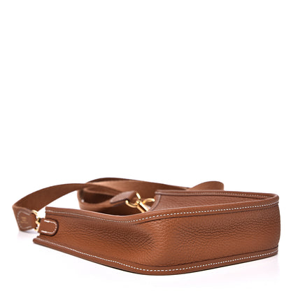 Hermes Taurillon Clemence Evelyne TPM Gold 3 of 10