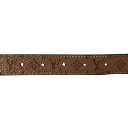 Louis Vuitton Reverse Monogram 25mm My LV Chain Reversible Belt 85/34 Black 3 of 6