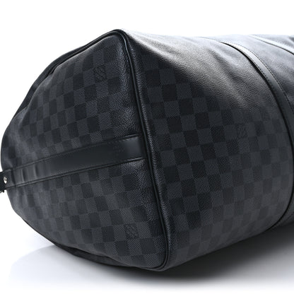 Louis Vuitton Damier Graphite Keepall Bandouliere 55 6 of 9
