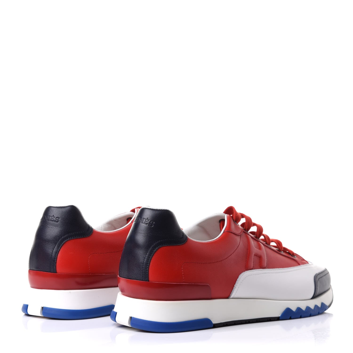 Hermes Calfskin Mens Trail Sneakers 44 4 of 10