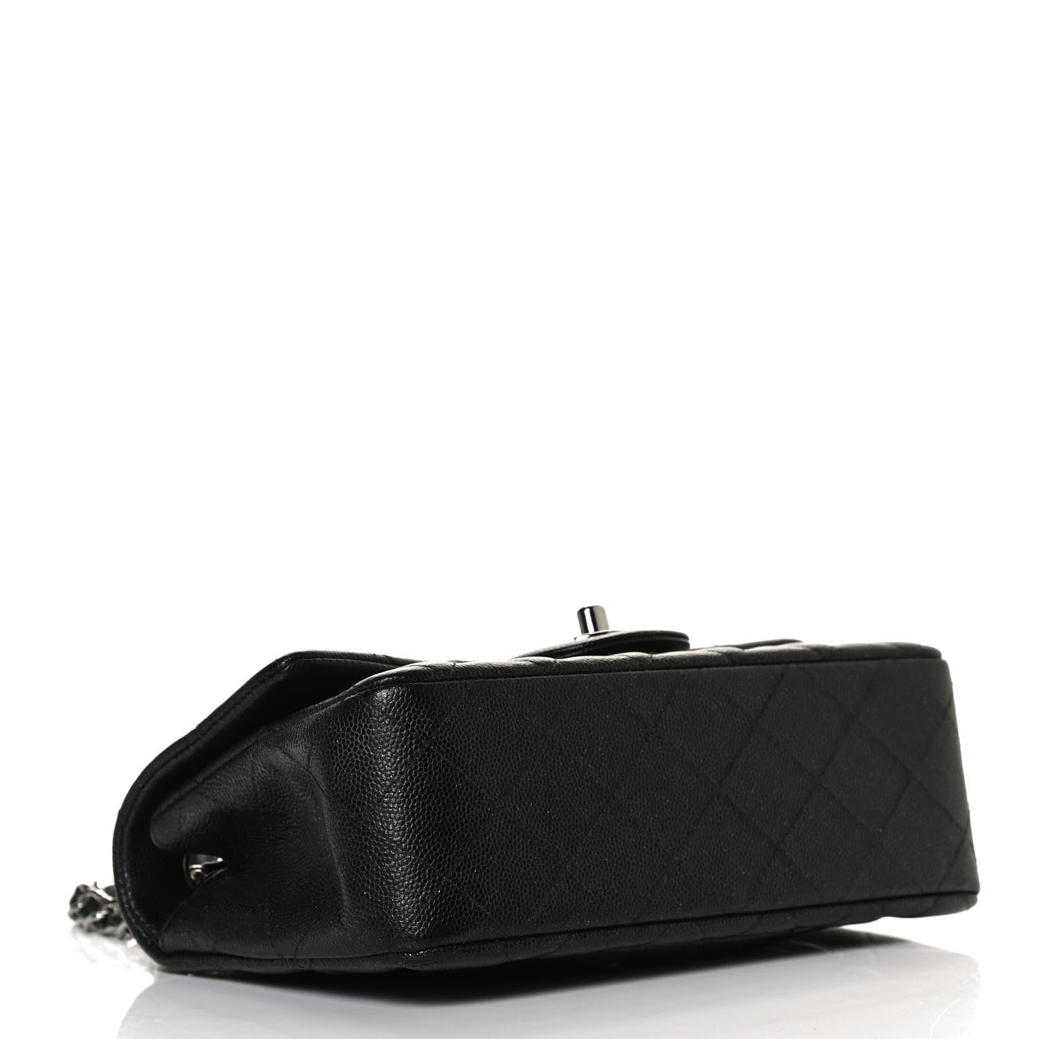Chanel Iridescent Caviar Quilted Mini Rectangular Flap Black 4 of 13