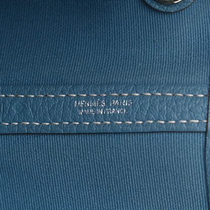 Hermes Negonda Garden Party Tote 36 MM Blue Jean 5 of 12
