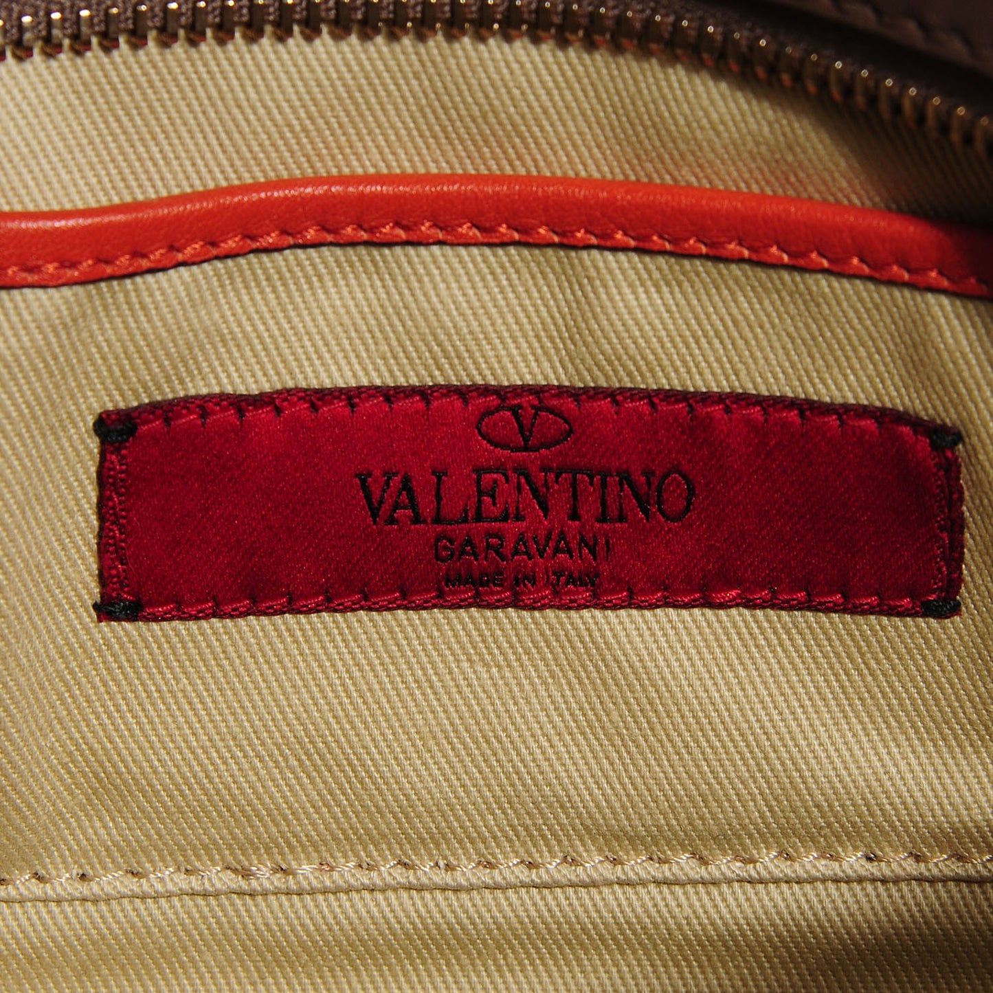 Vitello Colorblock Rockstud Camera Crossbody Bag Multicolor