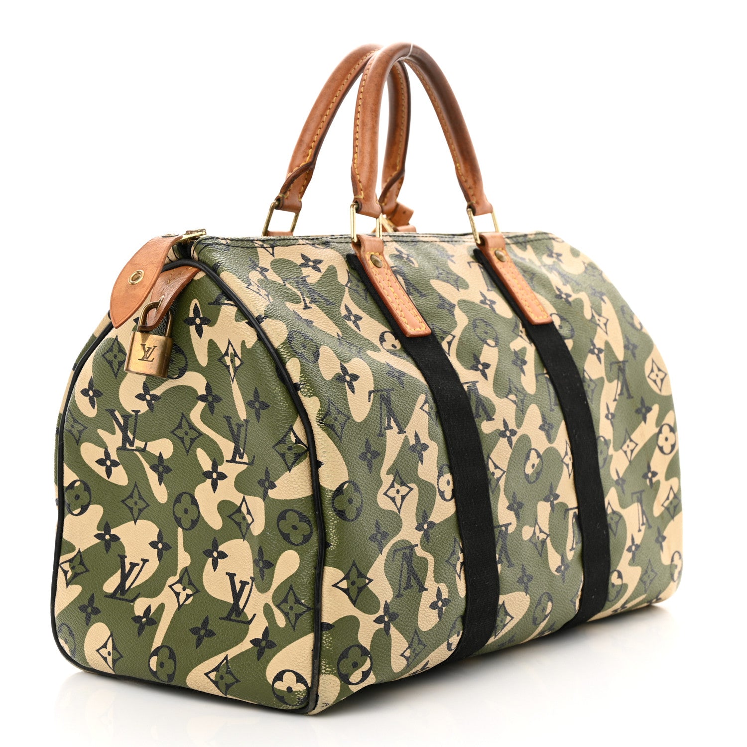 Louis Vuitton Monogram Camouflage Speedy 35 4 of 29