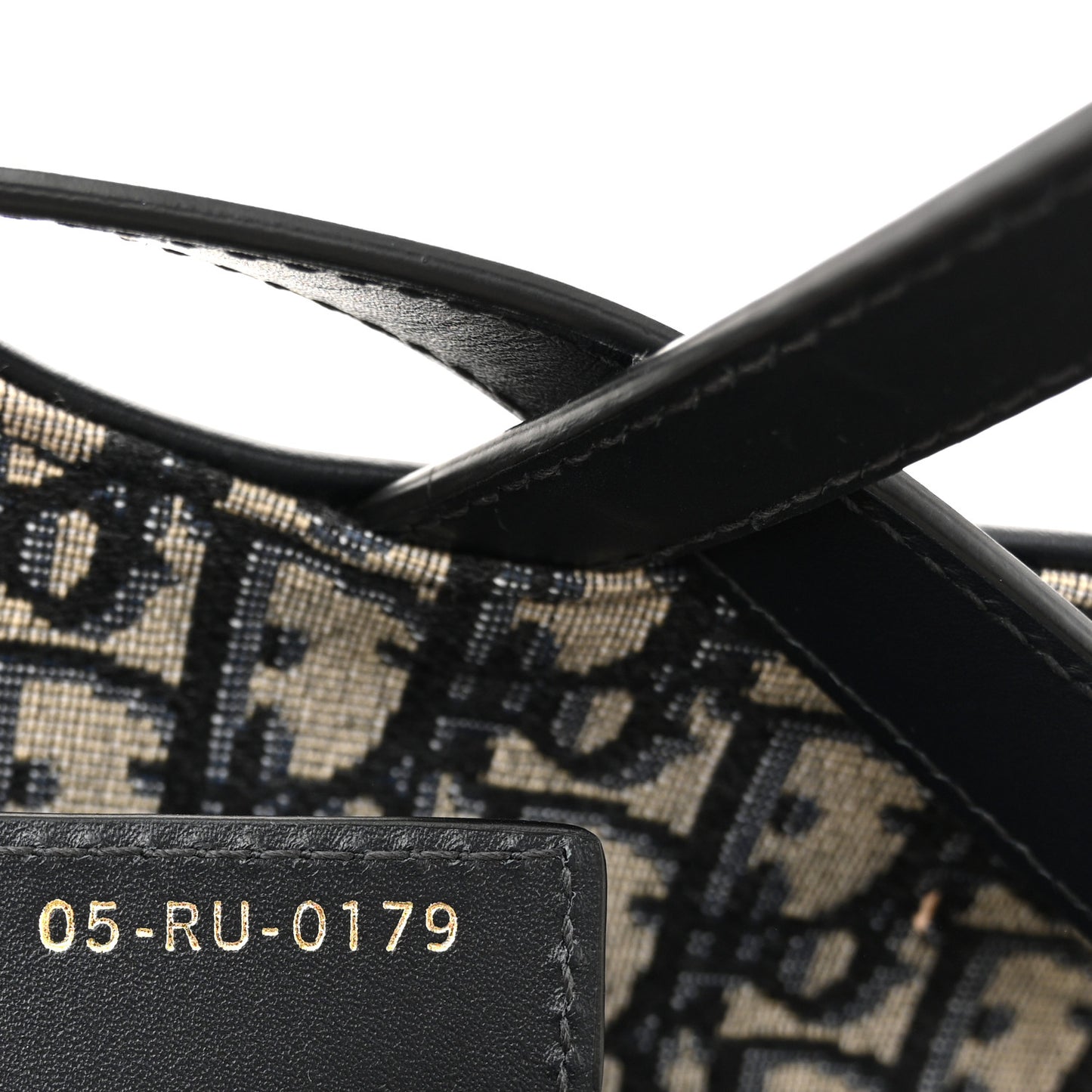 Oblique Saddle Bag Blue