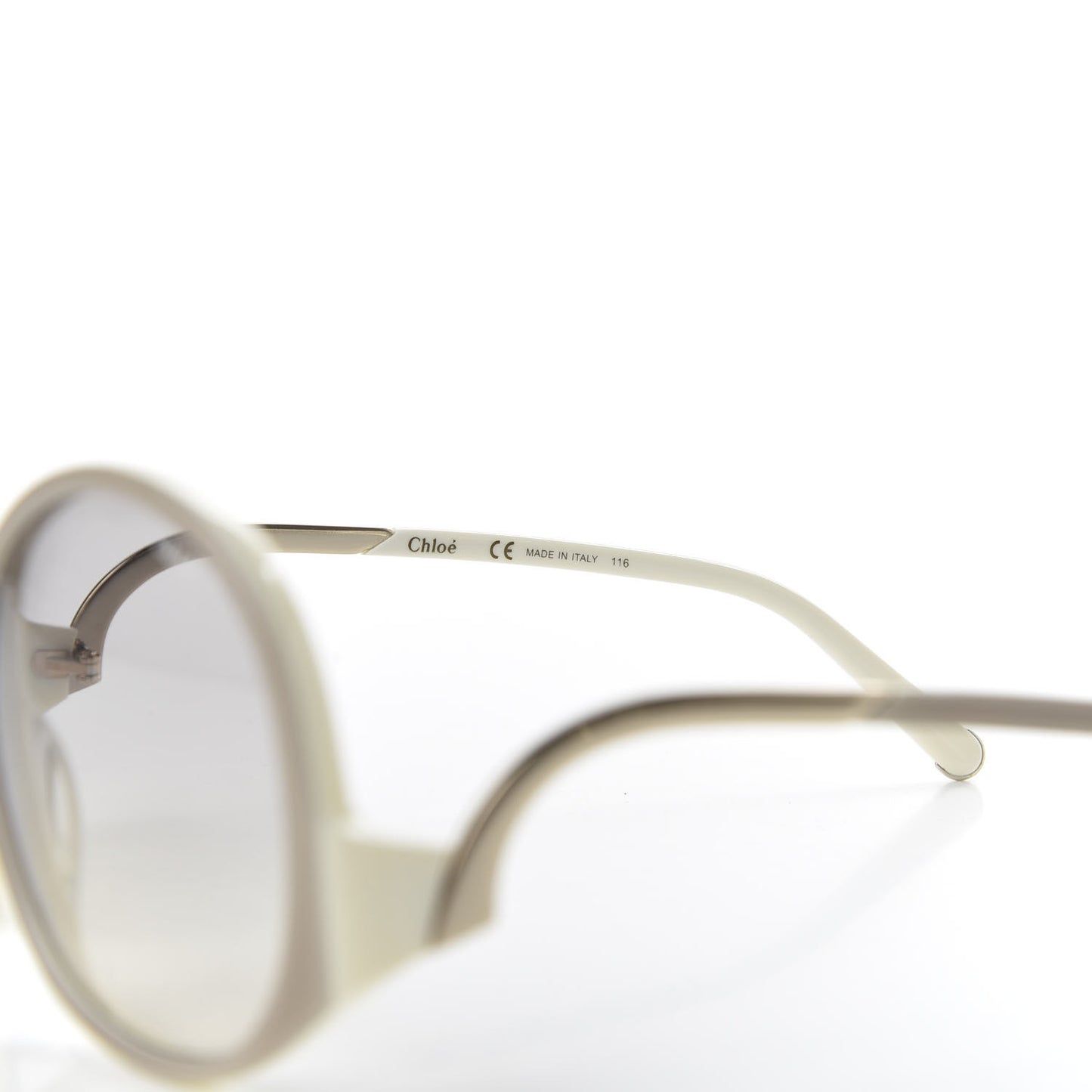 Acetate Oversized Round Emilia Sunglasses CE707S Turtledove