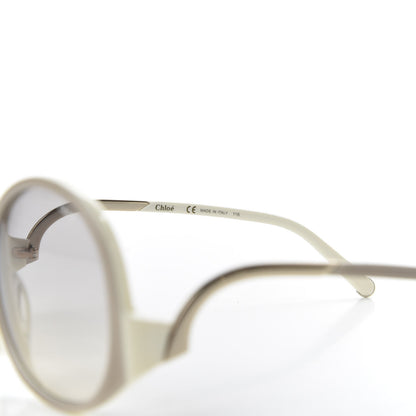 Chloe Acetate Oversized Round Emilia Sunglasses CE707S Turtledove 5 of 8