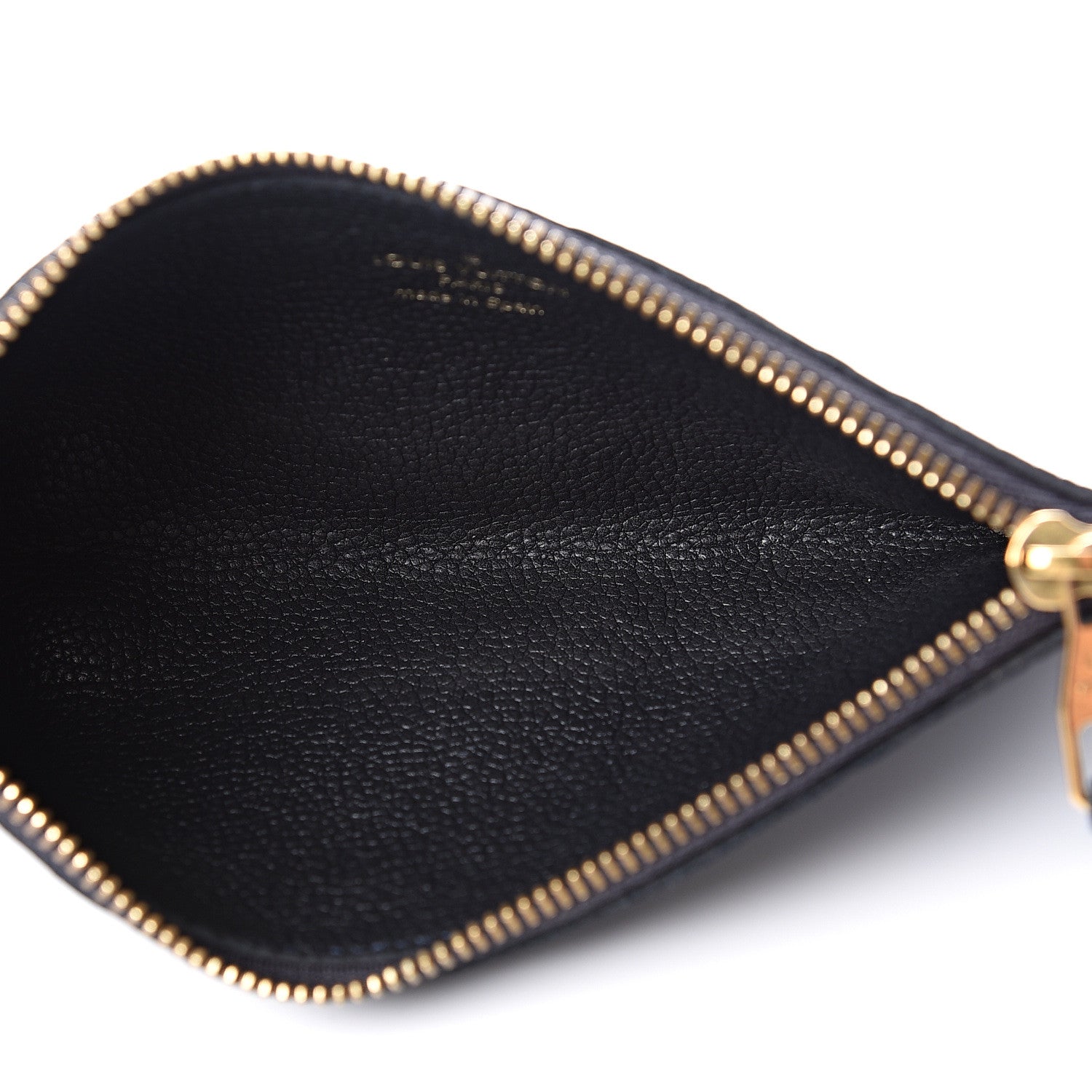 Louis Vuitton Empreinte Felicie Chain Wallet Zippered Insert Black 4 of 8