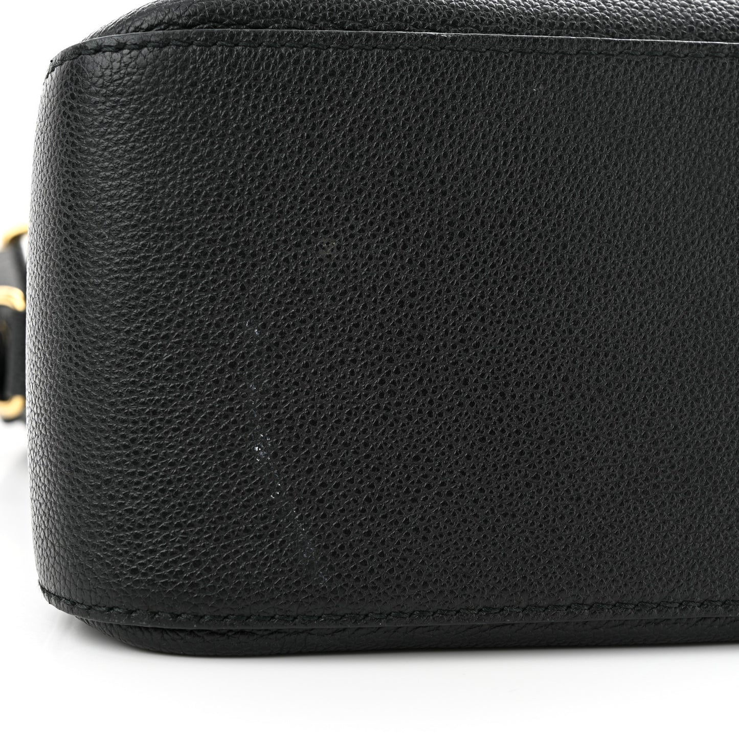 Calfskin Tara Top Handle Bag Black